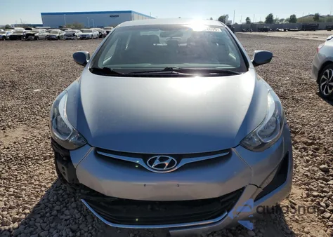 2016 Hyundai Elantra Se из США, поврежденный, VIN 5NPDH4AE0GH695511